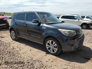 2014 Kia Soul + with VIN KNDJP3A56E7084903, listed as a Copart auction lot 50985005 with 131,745 mi miles and Salvage Title. Bid and sale history available at DreamBid. Image 4.