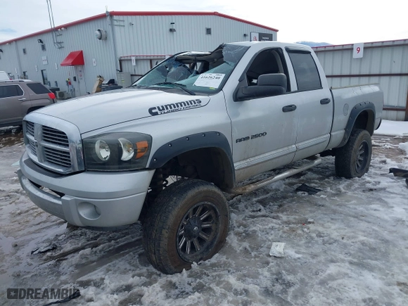 2006 Dodge Ram 2500 SLT with VIN 1D7KS28C36J165076, listed as a IAAI auction lot 41626240 with 175,090 mi miles. Bid and sale history available at carsss.com. Image 18.