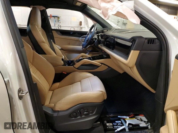 2024 Porsche Cayenne S with VIN WP1AL2AY1RDA32214, listed as a Copart auction lot 77782634 with Not provided miles and Salvage title. Bid and sale history available at DreamBid. Image 7.