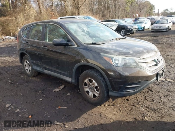 2014 Honda CR-V LX with VIN 2HKRM4H30EH685256, listed as a IAAI auction lot 41429604 with 121,495 mi miles. Bid and sale history available at carsss.com. Image 1.
