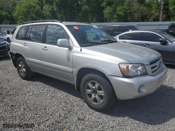 2005 Toyota Highlander with VIN JTEDP21A650068273, listed as a Copart auction lot 51506985 with 196,026 mi miles and Non Repairable. Bid and sale history available at carsss.com. Image 4.