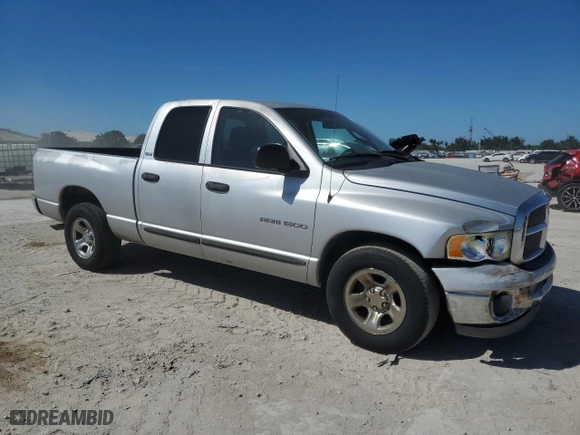2002 Dodge Ram 1500 with VIN 1D7HA18N82S572372, listed as a Copart auction lot 47996065 with 56,707 mi miles and Salvage Title. Bid and sale history available at carsss.com. Image 4.