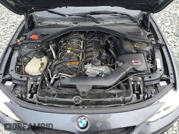 2014 BMW 4 Series 435i with VIN WBA3R1C5XEK190768, listed as a Copart auction lot 44512985 with 117,280 mi miles and Salvage Title. Bid and sale history available at carsss.com. Image 13.