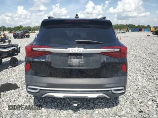 2023 Kia Seltos S with VIN KNDEU2AAXP7356776, listed as a Copart auction lot 64001135 with 58,275 mi miles and Salvage title. Bid and sale history available at DreamBid. Image 6.
