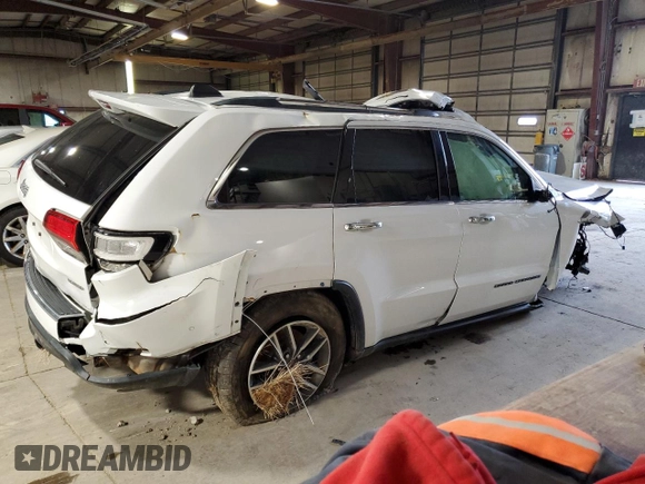 2021 Jeep Grand Cherokee Limited with VIN 1C4RJFBG0MC579853, listed as a Copart auction lot 54936915 with Not provided miles and Salvage title. Bid and sale history available at DreamBid. Image 3.