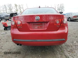 2006 Volkswagen Jetta 1.9L TDI with VIN 3VWDT71K06M015506, listed as a Copart auction lot 52620275 with 74,547 mi miles and Salvage title. Bid and sale history available at DreamBid. Image 6.