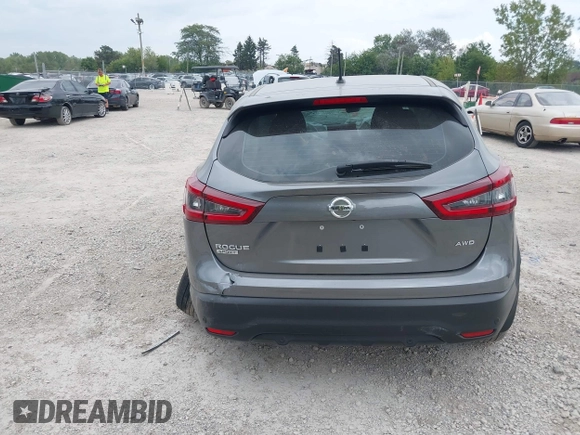 2021 Nissan Rogue S with VIN JN1BJ1AW9MW662843, listed as a IAAI auction lot 40215162 with 36,683 mi miles and . Bid and sale history available at DreamBid. Image 17.