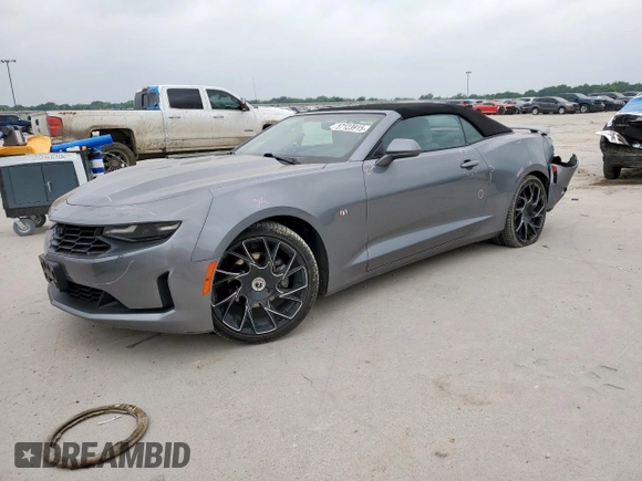 2020 Chevrolet Camaro 1LT with VIN 1G1FB3DSXL0111167, listed as a Copart auction lot 57123915 with 100,491 mi miles and Salvage title. Bid and sale history available at DreamBid. Image 1.