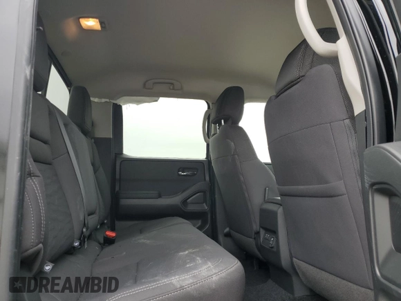 2024 Nissan Frontier SV with VIN 1N6ED1FK8RN660891, listed as a Copart auction lot 42144235 with 2,569 mi miles and Salvage title. Bid and sale history available at DreamBid. Image 11.