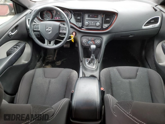 2014 Dodge Dart SXT with VIN 1C3CDFBB2ED903418, listed as a Copart auction lot 48199175 with 87,929 mi miles and Salvage Title. Bid and sale history available at carsss.com. Image 8.