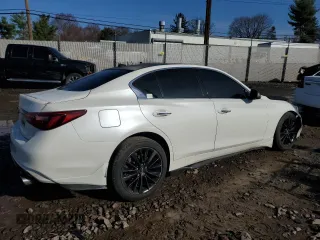2019 Infiniti Q50 Luxe с VIN JN1EV7AR7KM550212, выставлен на аукционе Copart как лот 49978185 с пробегом 57 139 миль миль и Списание • Salvage title. История ставок и продаж доступна на DreamBid. Изображение 3.