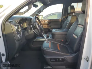 2022 GMC Sierra 1500 Limited AT4 with VIN 1GTP9EEL4NZ117345, listed as a Copart auction lot 75712014 with 74,997 mi miles and Salvage Title. Bid and sale history available at carsss.com. Image 7.