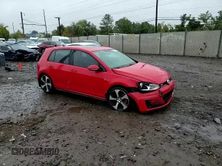 2016 Volkswagen Golf GTI S with VIN 3VW5T7AU0GM047041, listed as a Copart auction lot 72923144 with 81,554 mi miles and Salvage Title. Bid and sale history available at carsss.com. Image 10.