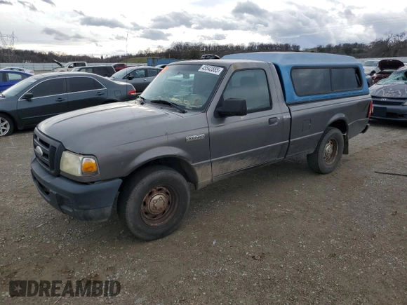2006 Ford Ranger XL with VIN 1FTYR10UX6PA15025, listed as a Copart auction lot 45542885 with 123,385 mi miles and Clean Title. Bid and sale history available at DreamBid. Image 1.