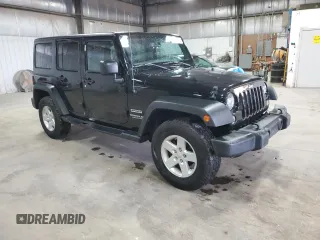 2016 Jeep Wrangler Unlimited Freedom с VIN 1C4BJWDG0GL158413, выставлен на аукционе Copart как лот 56829765 с пробегом 65 794 миль миль и Списание • Salvage title. История ставок и продаж доступна на DreamBid. Изображение 4.