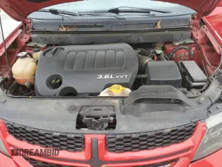 2015 Dodge Journey R/T with VIN 3C4PDCEG7FT614792, listed as a Copart auction lot 57135825 with 165,912 mi miles and Salvage title. Bid and sale history available at DreamBid. Image 12.