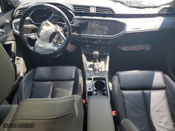 2020 Audi Q3 S line Premium Plus with VIN WA1EECF36L1004153, listed as a Copart auction lot 60377034 with 100,207 mi miles and Salvage Title. Bid and sale history available at carsss.com. Image 8.