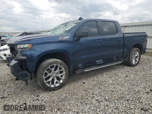 2019 Chevrolet Silverado 1500 RST with VIN 1GCUYEED6KZ415065, listed as a Copart auction lot 51276005 with 89,646 mi miles and Salvage Title. Bid and sale history available at DreamBid. Image 1.