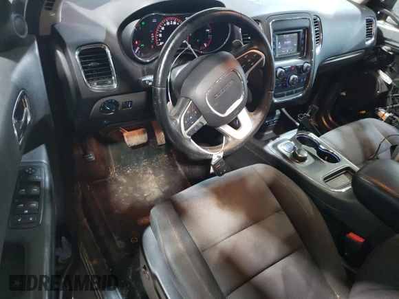 2014 Dodge Durango SXT with VIN 1C4RDHAG3EC972350, listed as a Copart auction lot 49389595 with 187,840 mi miles and Salvage Title. Bid and sale history available at carsss.com. Image 8.