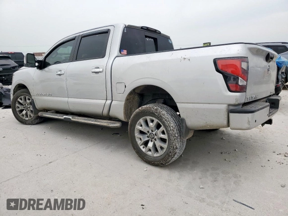 2020 Nissan Titan SL с VIN 1N6AA1ED5LN501764, выставлен на аукционе Copart как лот 53825815 с пробегом 161 163 миль миль и Списание • Salvage title. История ставок и продаж доступна на DreamBid. Изображение 2.