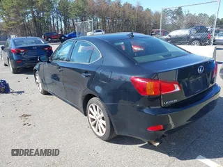 2009 Lexus IS with VIN JTHCK262795033670, listed as a IAAI auction lot 42001440 with 151,107 mi miles. Bid and sale history available at carsss.com. Image 3.