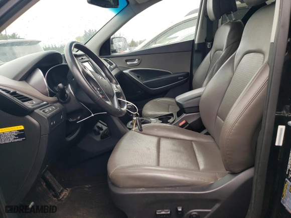 2015 Hyundai Santa Fe Sport with VIN 5XYZU3LB0FG244647, listed as a Copart auction lot 51088675 with 104,488 mi miles and Salvage Title. Bid and sale history available at carsss.com. Image 7.