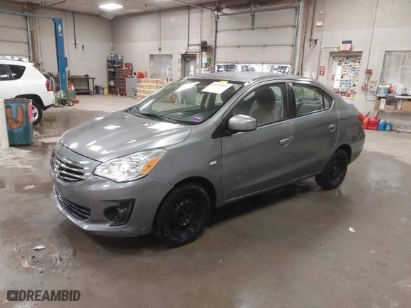 2017 Mitsubishi Mirage G4 ES with VIN ML32F3FJ2HH001806, listed as a IAAI auction lot 41742107 with 122,951 mi miles. Bid and sale history available at carsss.com. Image 17.