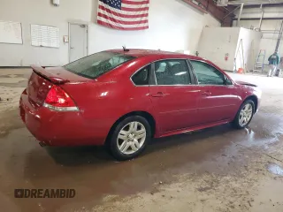 2014 Chevrolet Impala LT with VIN 2G1WB5E36E1156830, listed as a Copart auction lot 52798025 with 160,595 mi miles and Clean Title. Bid and sale history available at DreamBid. Image 3.