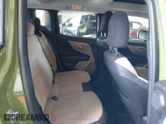 2016 Jeep Renegade Latitude with VIN ZACCJABW0GPC84719, listed as a IAAI auction lot 41375338 with 90,143 mi miles and . Bid and sale history available at DreamBid. Image 8.
