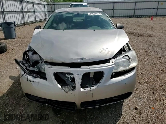 2006 Pontiac G6 with VIN 1G2ZF55B464171529, listed as a Copart auction lot 71663844 with 172,787 mi miles and Salvage title. Bid and sale history available at DreamBid. Image 10.