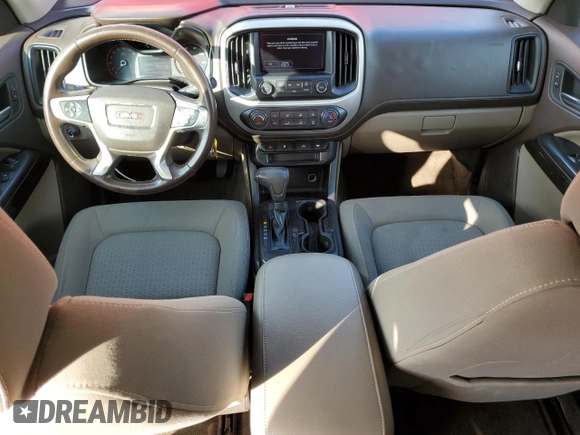 2015 GMC Canyon 2WD SLE with VIN 1GTG5BE32F1137751, listed as a Copart auction lot 86610814 with 163,444 mi miles and Salvage Title. Bid and sale history available at carsss.com. Image 8.
