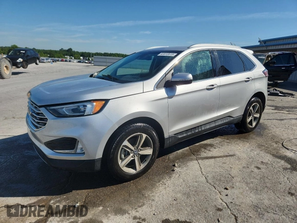2019 Ford Edge SEL z VIN 2FMPK3J98KBC68797, wystawiony jako Copart lot #63033615 z przebiegiem 50 491 mil mil oraz Szkoda całkowita • Salvage title. Historia ofert i sprzedaży dostępna na DreamBid. Obrazek 1.