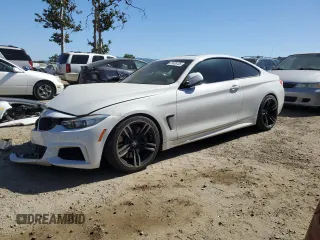 2015 BMW 4 Series 435i with VIN WBA3R1C58FK193525, listed as a Copart auction lot 57428725 with 85,881 mi miles and Clean title. Bid and sale history available at DreamBid. Image 1.