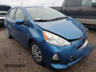 2013 Toyota Prius One with VIN JTDKDTB3XD1555415, listed as a Copart auction lot 81941924 with 93,266 mi miles and Salvage Title. Bid and sale history available at DreamBid. Image 4.