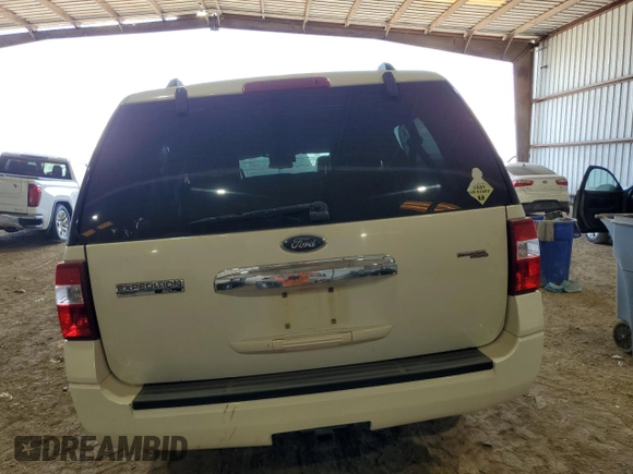2007 Ford Expedition EL Limited with VIN 1FMFK19517LA10498, listed as a Copart auction lot 72063954 with 0 mi miles and Salvage Title. Bid and sale history available at carsss.com. Image 6.