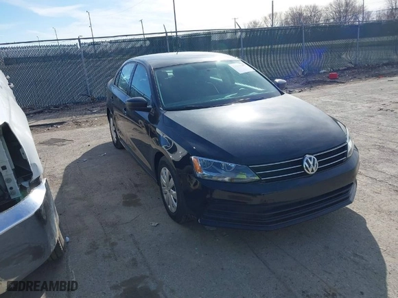 2015 Volkswagen Jetta Sedan 2.0L S with VIN 3VW2K7AJ9FM424668, listed as a IAAI auction lot 41833307 with 73,574 mi miles. Bid and sale history available at carsss.com. Image 1.