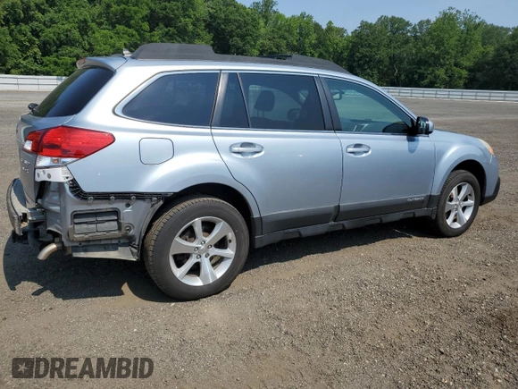 2013 Subaru Outback Limited with VIN 4S4BRDKC0D2257890, listed as a Copart auction lot 60797995 with 93,660 mi miles and Salvage title. Bid and sale history available at DreamBid. Image 3.