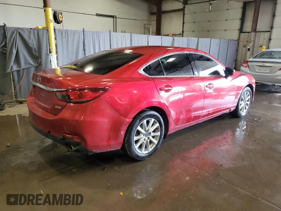 2016 Mazda 6 i Sport with VIN JM1GJ1U57G1413027, listed as a Copart auction lot 42927125 with 123,962 mi miles and Salvage Title. Bid and sale history available at DreamBid. Image 3.