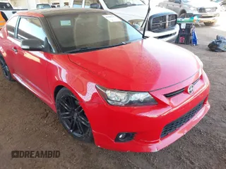 2013 Scion tC with VIN JTKJF5C71D3055546, listed as a IAAI auction lot 41900747 with 104,054 mi miles. Bid and sale history available at carsss.com. Image 1.