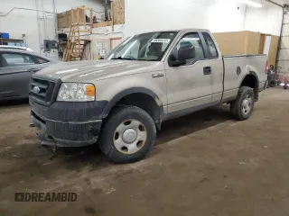 2007 Ford F-150 XL with VIN 1FTRF14WX7KB93881, listed as a Copart auction lot 89366415 with 114,286 mi miles and Salvage title. Bid and sale history available at DreamBid. Image 1.