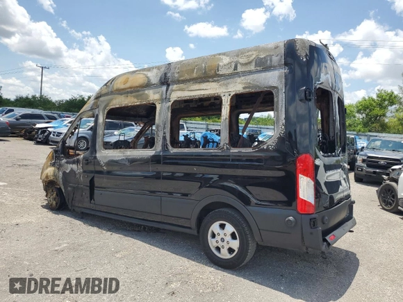 2020 Ford Transit Passenger XL with VIN 1FBAX2XGXLKA08747, listed as a Copart auction lot 66141634 with Not Provided miles and Non Repairable. Bid and sale history available at carsss.com. Image 2.