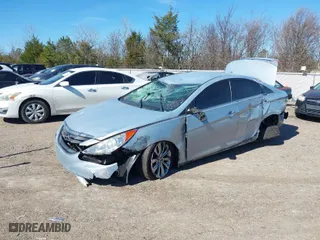 2013 Hyundai Sonata Limited with VIN 5NPEC4ACXDH736188, listed as a IAAI auction lot 41652783 with 1 mi miles. Bid and sale history available at carsss.com. Image 2.