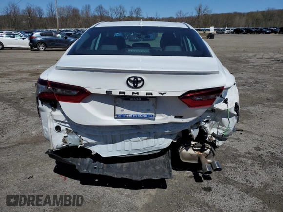 2023 Toyota Camry SE with VIN 4T1G11AKXPU815080, listed as a Copart auction lot 53675035 with 27,634 mi miles and Salvage Title. Bid and sale history available at DreamBid. Image 6.