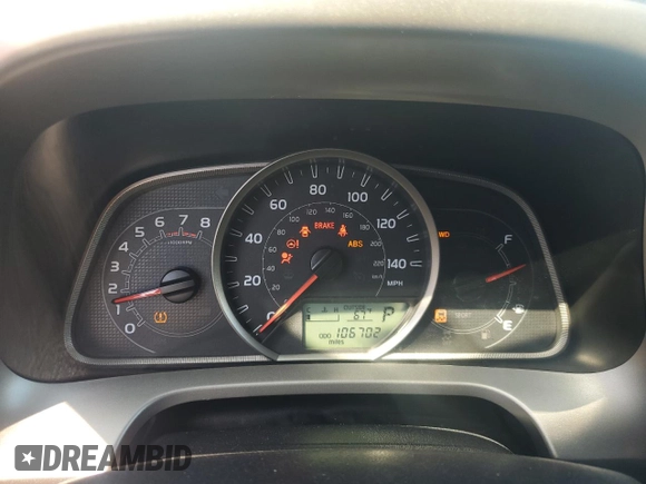 2015 Toyota RAV4 LE with VIN 2T3BFREV0FW296593, listed as a Copart auction lot 54052395 with 106,702 mi miles and Salvage title. Bid and sale history available at DreamBid. Image 9.