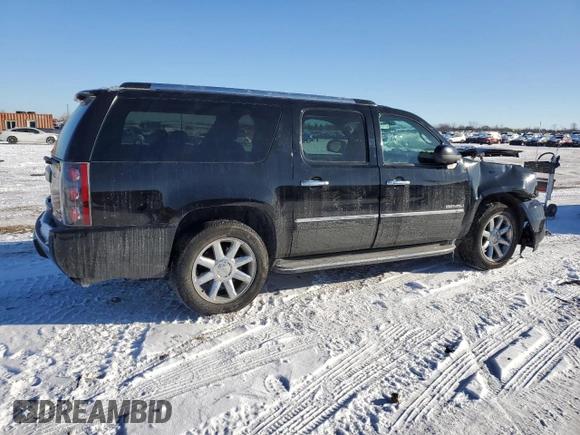 2012 GMC Yukon XL Denali with VIN 1GKS1MEF0CR287371, listed as a Copart auction lot 45359785 with 148,559 mi miles and Salvage Title. Bid and sale history available at carsss.com. Image 3.