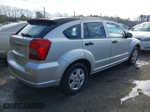 2008 Dodge Caliber SE with VIN 1B3HB28B48D502983, listed as a IAAI auction lot 41429571 with 185,487 mi miles and . Bid and sale history available at DreamBid. Image 4.