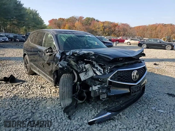 2022 Acura MDX with VIN 5J8YE1H39NL006153, listed as a Copart auction lot 78468454 with 40,779 mi miles and Salvage Title. Bid and sale history available at carsss.com. Image 12.