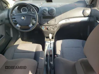 2010 Chevrolet Aveo 1LT with VIN KL1TD5DEXAB118316, listed as a Copart auction lot 58219795 with 63,305 mi miles and Salvage title. Bid and sale history available at DreamBid. Image 8.