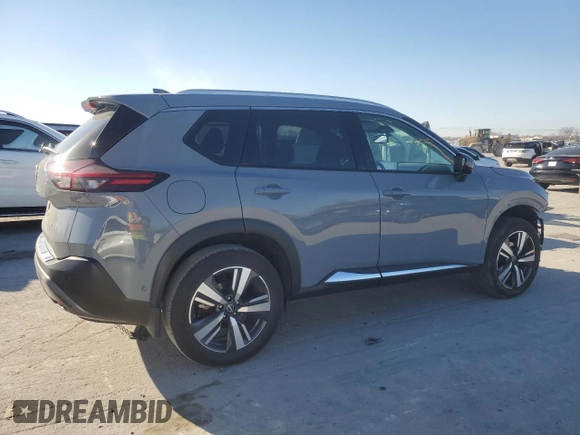 2023 Nissan Rogue SL with VIN 5N1BT3CA8PC868676, listed as a Copart auction lot 47920025 with 12,302 mi miles and Salvage Title. Bid and sale history available at carsss.com. Image 3.