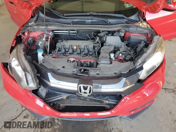 2016 Honda HR-V EX with VIN 3CZRU6H54GM724743, listed as a Copart auction lot 56488925 with 90,969 mi miles and Salvage Title. Bid and sale history available at DreamBid. Image 11.